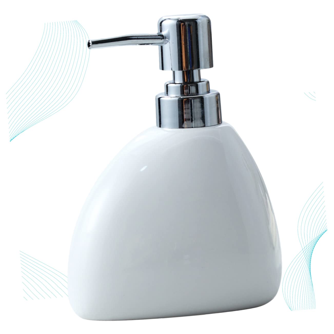 Mikinona 3 Flaconi Con Pompa A Vuoto Da 100 Ml – Contenitori Portatili In Plastica Bianca Per Crema, Lozioni, Trucco E Viaggio