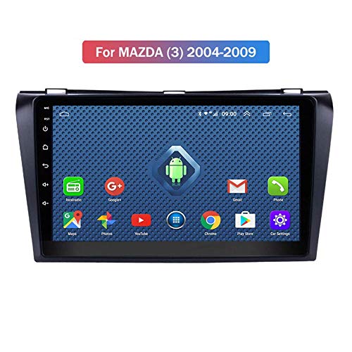 WY-CAR Android Car MP5 Player con Pantalla Táctil De 9 Pulgadas GPS Navi para Mazda 3 Sport 2004-2009 Mirror Link (iOS, Android) Radio FM WiFi Bluetooth Multimedia,4gwifi1g+16g