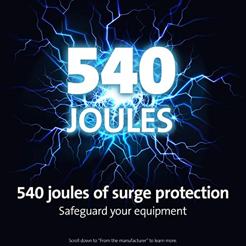 Image of Kensington Guardian 7-Outlet, 6-Foot Cord, & 540 Joules Premium Surge Protector (K38217NA)