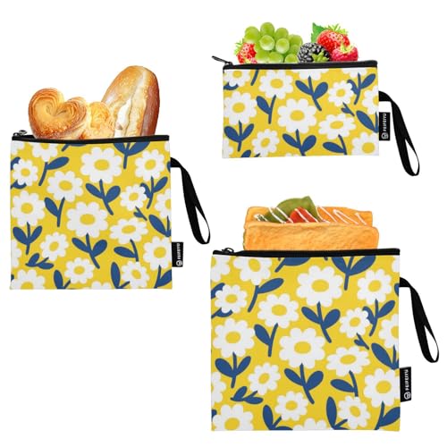 Bolsas reutilizables para sándwich y snacks 3 unidades miniatura 2