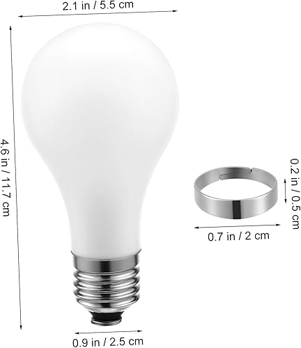 Miniatura 2 de Gadpiparty 2 unids bombilla de juguete de estrés bombilla de primer plano LED Glow trucos bombilla juguete ilusiones fiesta accesorios mágicos