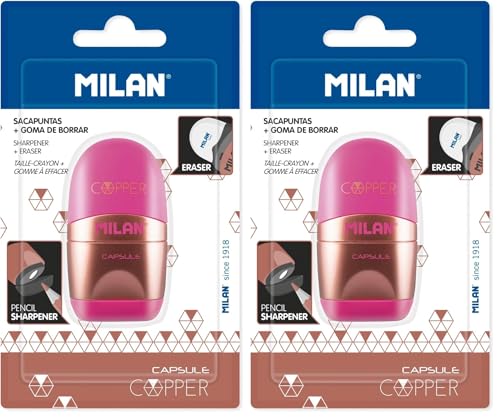 Miniatura 4 de Milan Blister afilaborra Capsule Copper Rosa Nuevo (Paquete de 2)