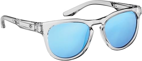 Flying Fisherman Breakers - Lentes de sol polarizados clásicos, gris-azulazul, talla M, Gris-azulazul