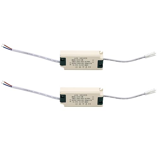 Conductor LED de 18-24W, corriente constante 300mA AC 85-265V Salida 54-72V DC Conector hembra Rectificador Transformador Fuente de alimentación disponible en Yaxa Costa Rica