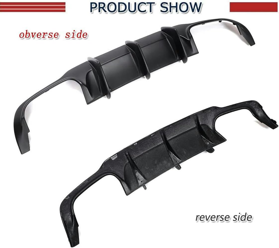 W204 Cf Diffusor + Heckspoiler, Passend Für Mercedes Benz W204 Sport C250 C300 C63 Amg Limousine 2012–2015, Kohlefaser-Unterlippenschutz, Kofferraumdeckel, Heckspoilerflügel