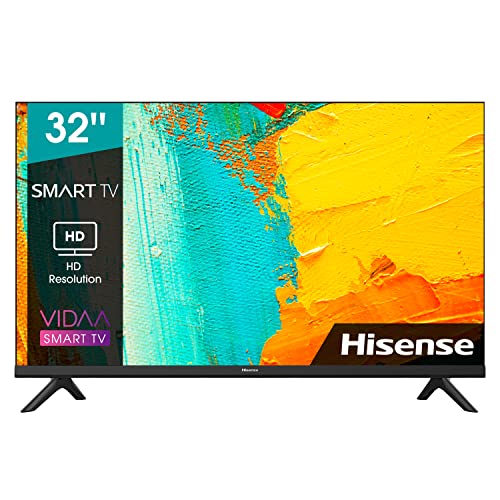 Hisense 32A4EG (32') Smart TV Full HD, con Natural Colour Enhancer, DTS Virtual X, VIDAA U5, Youtube, Netflix, HDMI, WiFi (NUEVO 2021)