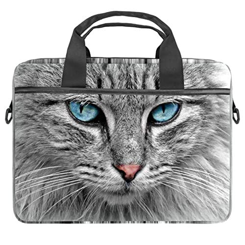 Protégez votre PC 13-14 pouces des chocs avec ce sac à bandoulière chat mignon et léger
