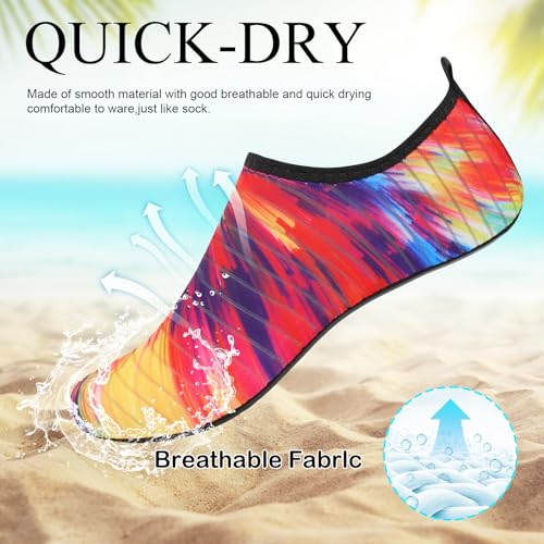 Water Shoes Aqua Swim Shoes Mens Womens Beach Sports Quick Dry Barefoot for Boating Fishing Diving Surfing2