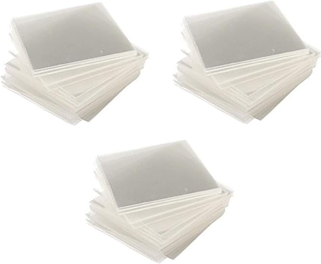 Clearshield Curing Windshield Film Tabs for Rock Chip Repair - 1” x 1” Plastic Squares to Fix Chip in Windshield - Essential Auto Glass Repair Supplies - Made in The USA (300 Pack)