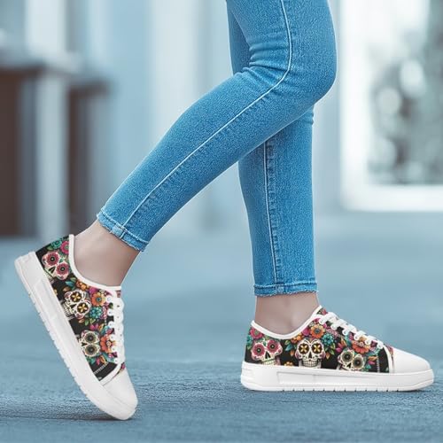 Women’s Slip on Canvas Shoes Classic Arch Support Sneakers Loafers Shoes Casual Fashion Low-Top Slip Ons US 5.5-13.54