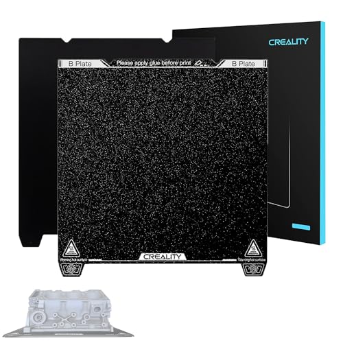 Image of 3 idea Imagine Create Print Creality K1 PEI Build Plate 235 * 235mm-With Soft Magnetic Cover for Ender-5 S1 /K1 /Ender-3 S1 /Ender-3 S1Pro /Ender-3 /3 Pro /3S /Ender-3 V2 /Ender-5 /5S /5 Pro