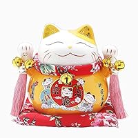貯金箱 招き猫 金運アップ 置物 かわいい セラミック Amazon.co.jp: DECHOUS 貯金箱 招き猫 金運アップ 置物 かわいい