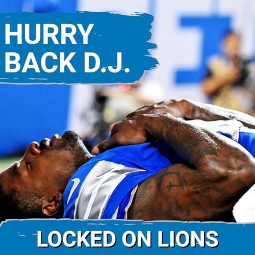 D.J. Reed news is not too bad for the Detroit Lions Podcast Por arte de portada