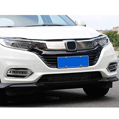 HONDA ヴェゼル フロントグリル フォグカバー セット売り Amazon | [CATYA] ヴェゼル 対応 フロントフォグライトカバー