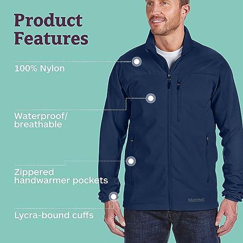 Image of MARMOT Men's Tempo Jacket - Breathable, Water-Resistant Softshell