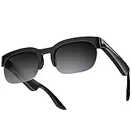 Smart Glasses with AI Translator, V6.0 Bluetooth Glasses with 150+ Translation, Smart Sunglasses for Men & Woman, 120H Long Standby Music Glasses, UV Protection, Hands-Free Calls,IPX5 Waterproof