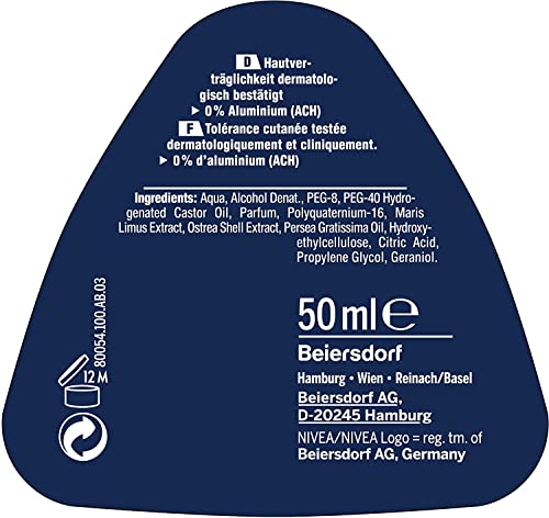 Nivea deo bille homme fresh ocean 50ml 50ml - vue 7