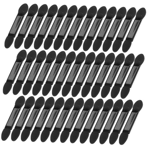 minkissy 100pcs Double-sided Eyeshadow Makeup Brush Set Sponge Brush for Travel Daily Use