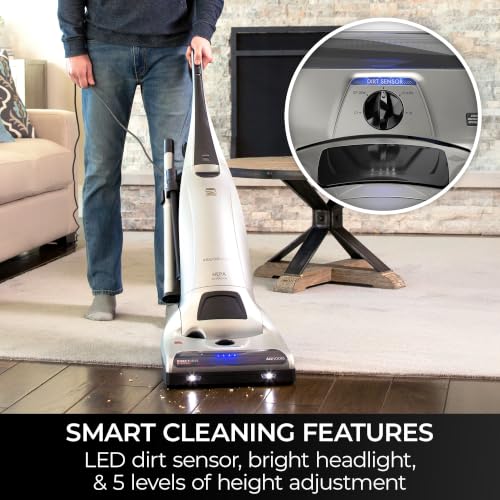 Kenmore Elite 31150 Pet Friendly Bagged Upright Beltless Vacuum w/Pet Handi-Mate, Triple HEPA, 3D Inducer Motor, Telescoping Wand, 5-Position Height Adjustment, 3 Cleaning Tools-Silver - image 3