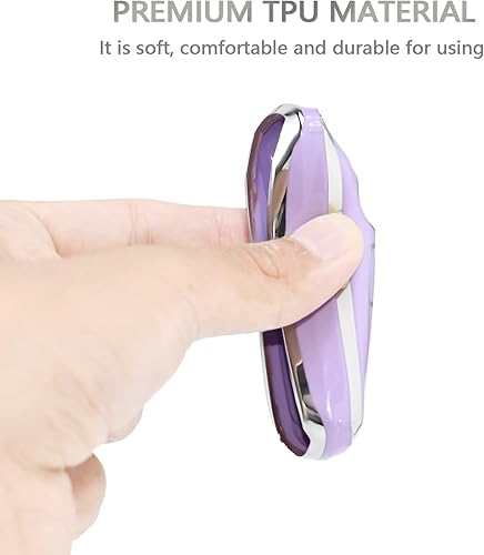 Miniatura 6 de OFFCURVE para Audi Funda para Llavero, Funda Protectora de TPU Blanda para Audi A6L A6 A7 A8 Q7 Q8 E-Tron A3 S3 S6 SQ7 RS6 S7 RS7 2018 2019 2020