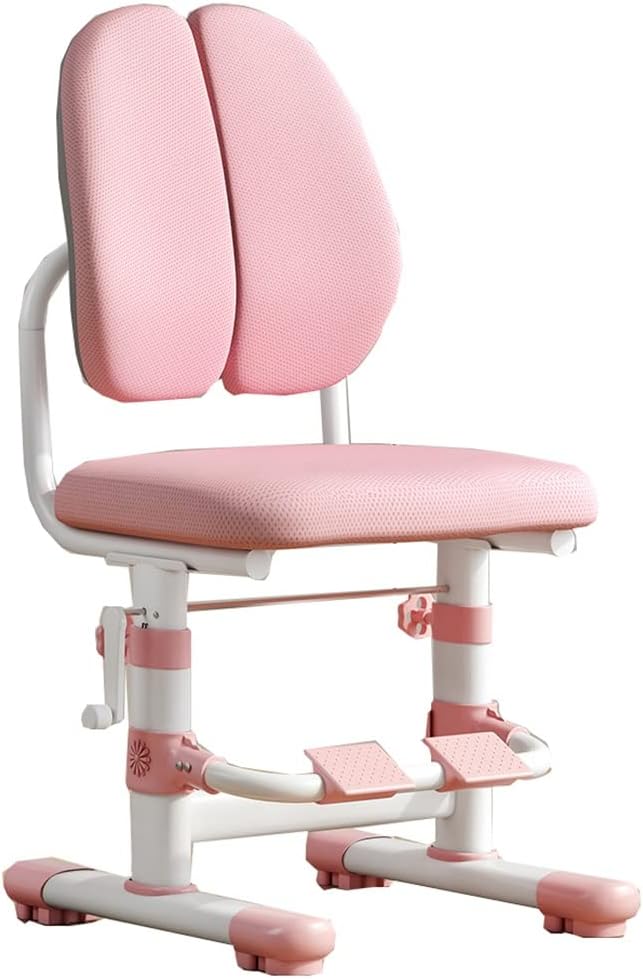 GIZNXBA Kids Desk Chair Kids Desk Chair Office Bedroom Child Computer Desk Chair Ergonomic Armless Children Study Chair with Adjustable Height for Boys Girls Teens (Color : /Gray)