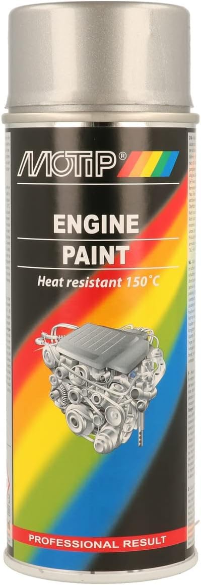 SuperGift.com 400ml, Engine Spray Paint, Professional Result (Aluminium)