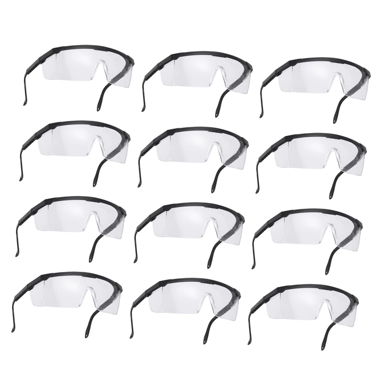 CALLARON 12St Sicherheitsbrillen Brille tragen transparente brille Labor sonnenbrillen schutzbrille caza Brillen für Männer Schnapsgläser Einweg Augenschutz Schutzausrüstung Arbeit