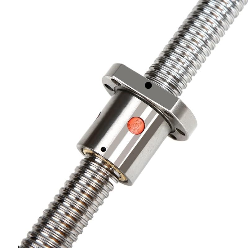 Linear Motion Ball Screw Machine Parts Ball Screw DFU2510 200-950mm 25mm C7 with 2510 Flange Single/Double Nut BK/BF20 End Machined(950mm)