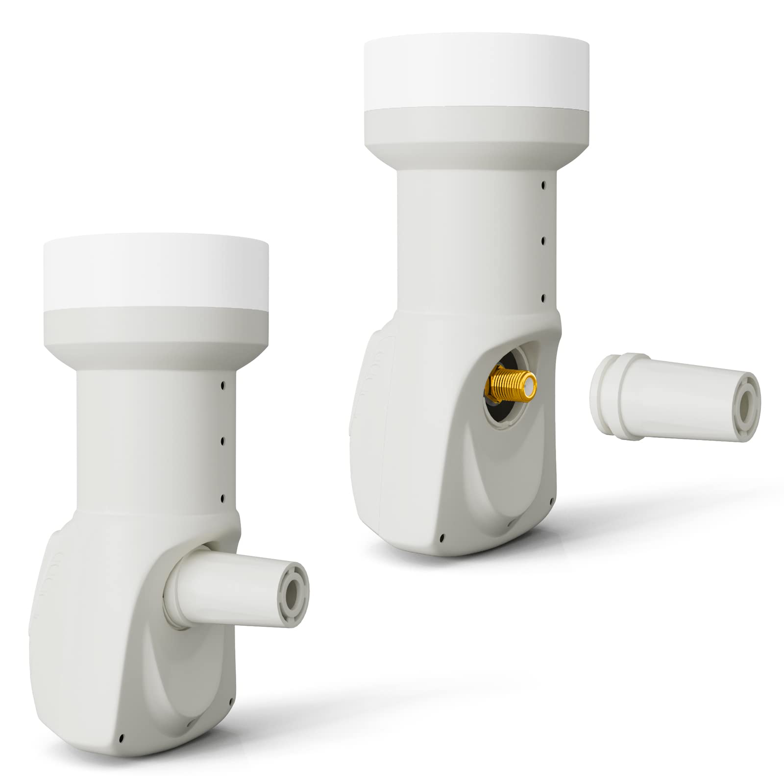 HB DIGITAL - Impianto mini satellitare, 40 cm, parabola + treppiedi da campeggio (opzionale) + Opticum LNB 0,1 + cavo da 10m