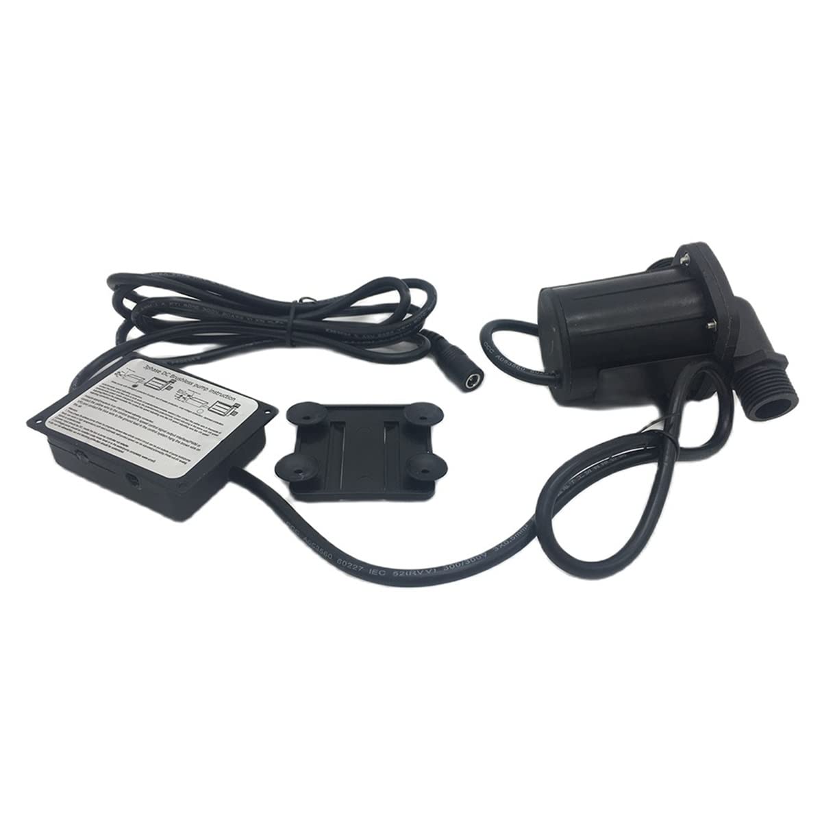 Bomba de agua portátil, sumergible, JT-1000CT, 12 V/24 V CC, sin escobillas, trifásica, altura elevación 10 a 17 m(12V)