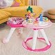 Bright Starts, Around We Go Tropic Coral 2-in-1 Spielstation & Lauflernwagen, Spieletisch mit Lichtern & Musik, 10 Aktivität Spielzeug, motorische Entwicklung, rosa, ab 6 Monaten
