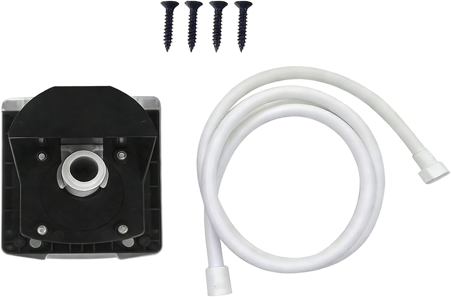 Easy Installation Shower Box Water Inlet Adapter for Motorhomes Yachts Lid and 180 Degree Flipping Cover Campers Water Inlet Adapter