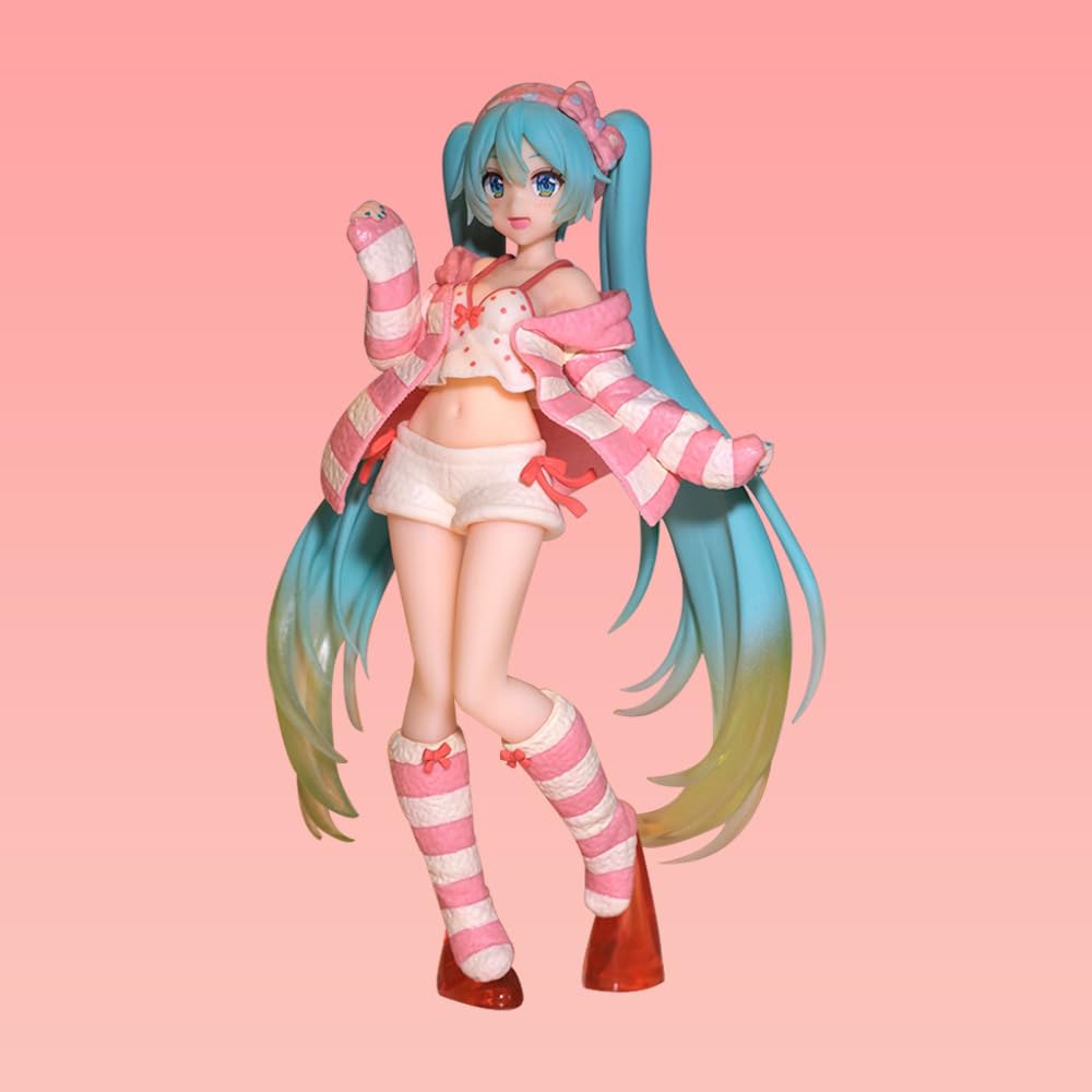 Xinchangda Miku Bunny Girl Actionfiguur, Vocaloid Miku, 20 cm PVC, Verzamelstuk, Desktop Decoratie, Cadeau voor Fans