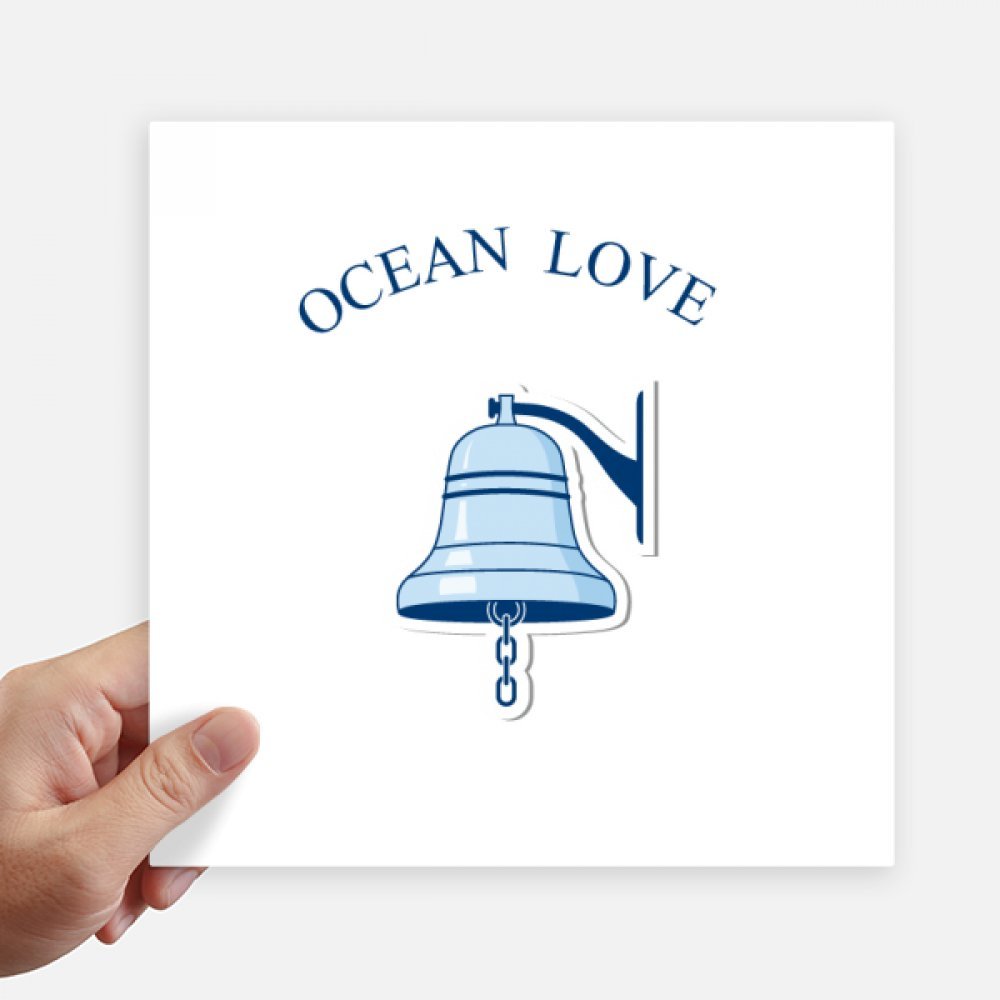 Stickers autocollants carrés thème mer et navigation pour ordinateur 4Pcs
