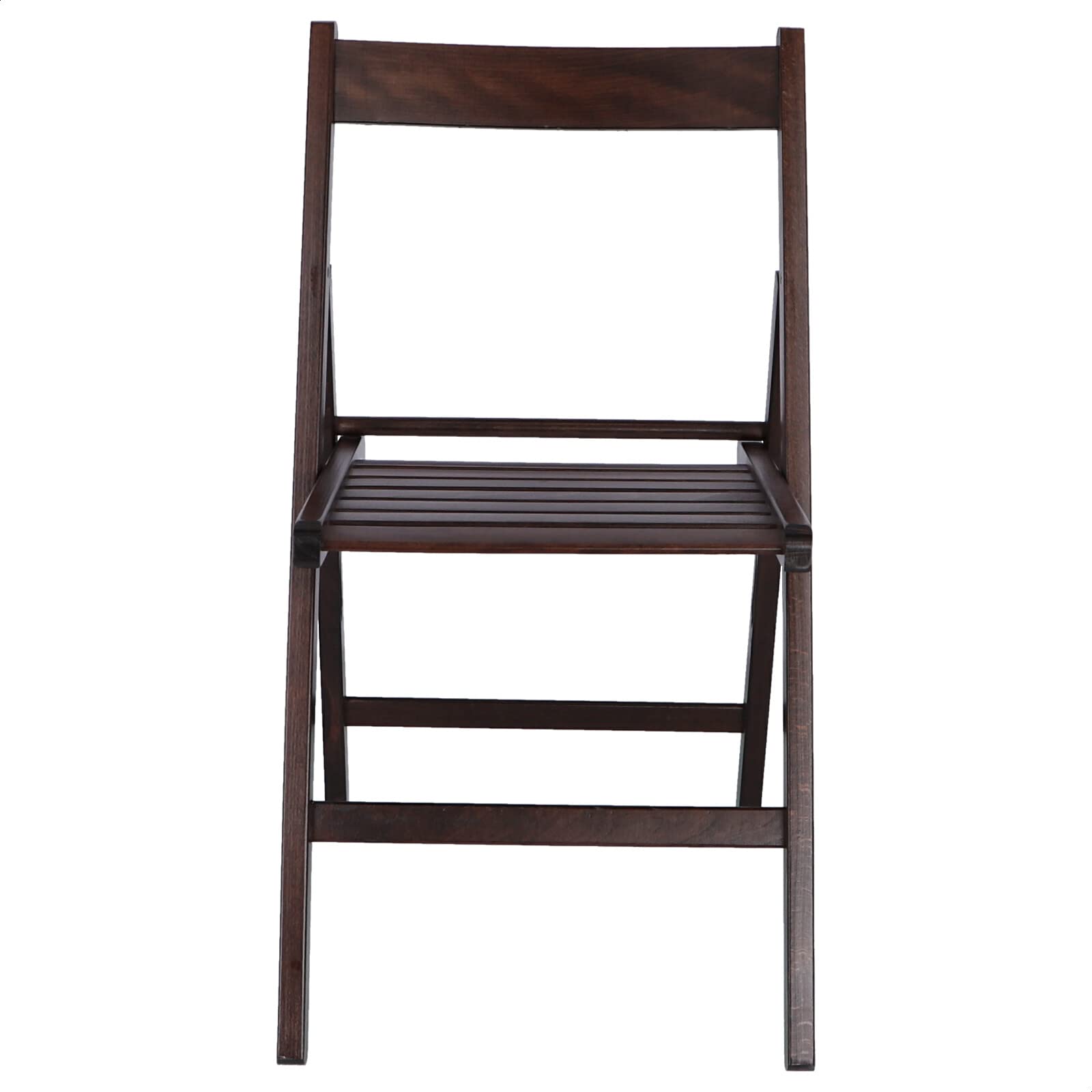Mueblear 19021 Krzesło składane niskie drewno Wenge 43 x 46 x 79 cm