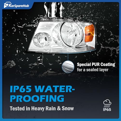 Image of Headlights Halogen for 2004-2008 Ford F150