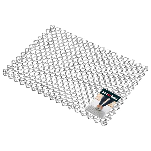 KOTARBAU Estera de Alambre 35x50 cm, Resistente, felpuda para Limpiar Puertas, Quitar Zapatos
