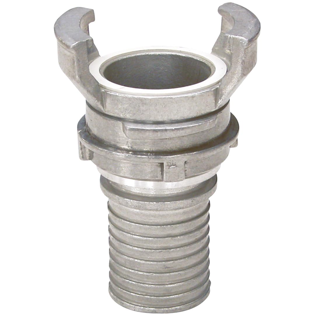 Raccord symétrique alu DN100,cannelé Ã˜100