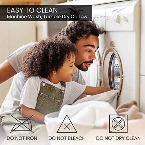 Everlasting Comfort King Size Waterproof Mattress Cover Protects Against Liquid Spills, Pee, Sweat - 2 Pillow Protectors Included - Ideal For Kids, Pets, Adults - Hypoallergenic, Washable, Noiseless #TOP7