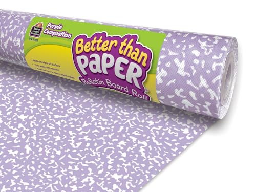 Teacher Created Resources Composition Purple Better Than Paper Bulletin Board Roll (TCR77615)