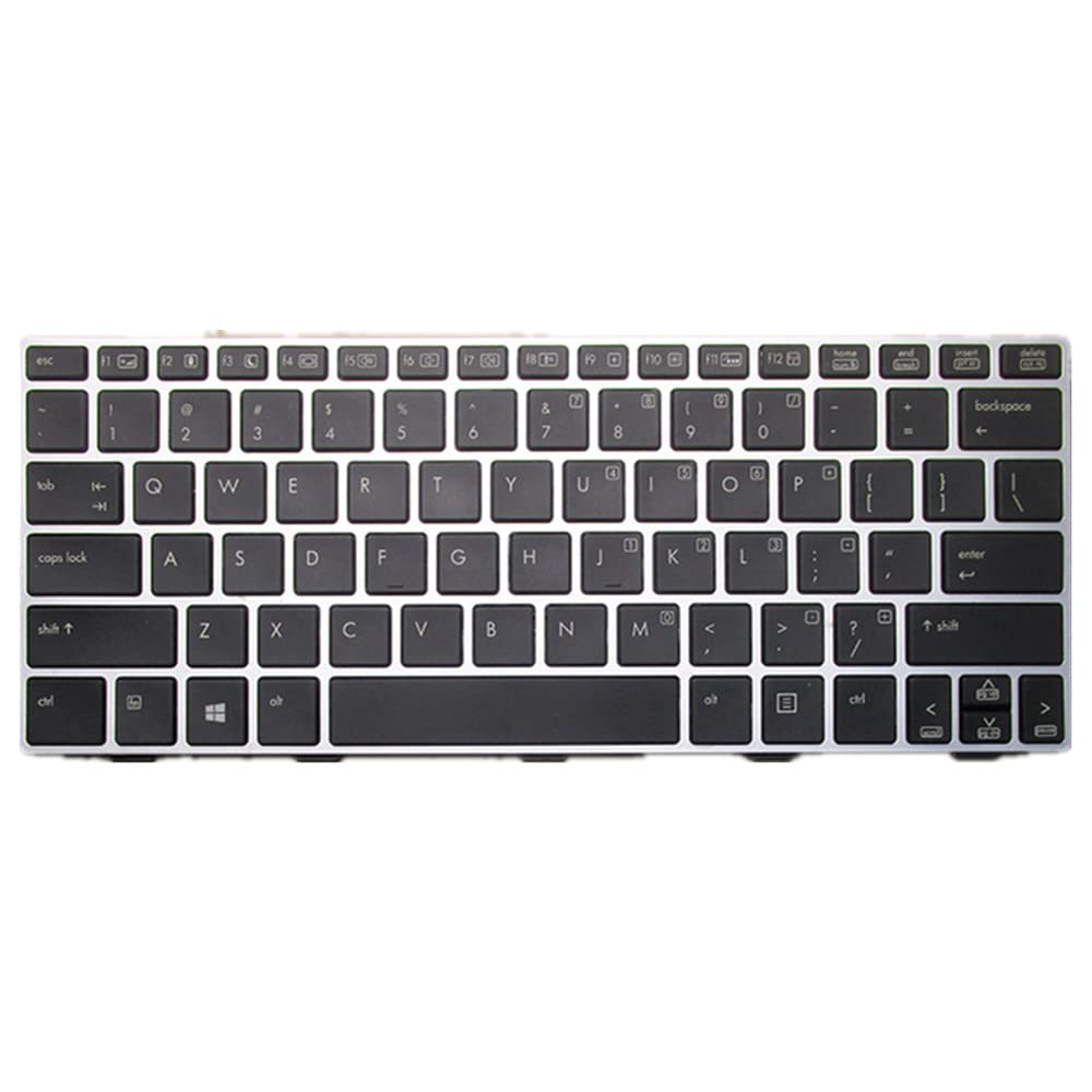 Clavier pour HP EliteBook Revolve 810 G3 de rechange noir finition précise et robuste