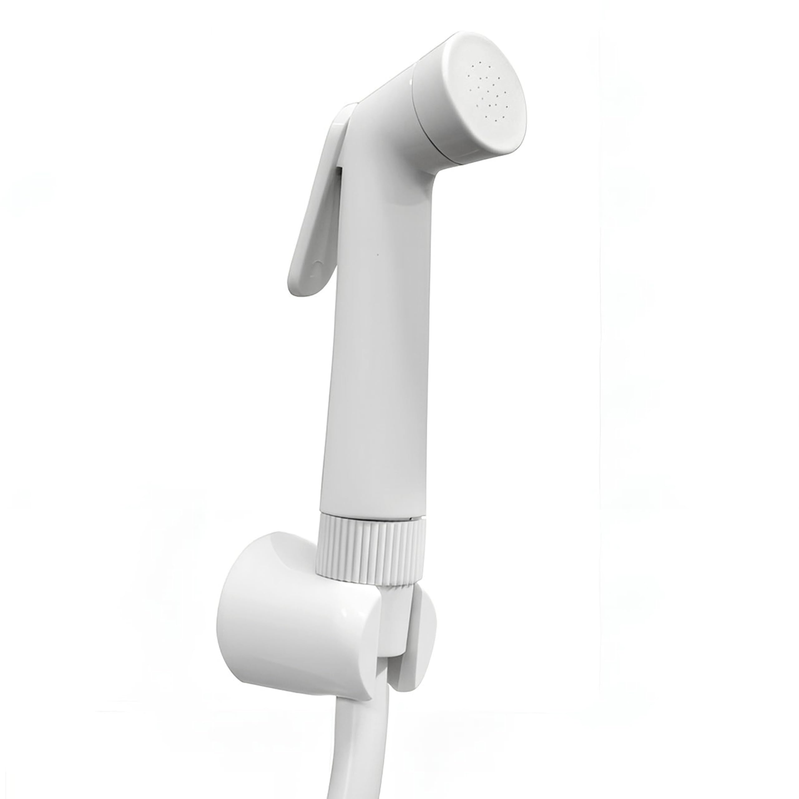 Plantex Jet Spray for Toilet/ABS Health Faucet with 1 Meter Shower Hose Pipe and Wall Hook/Health Faucet Set for Bathroom/Hand Gun for Toilet - (White)-image-28