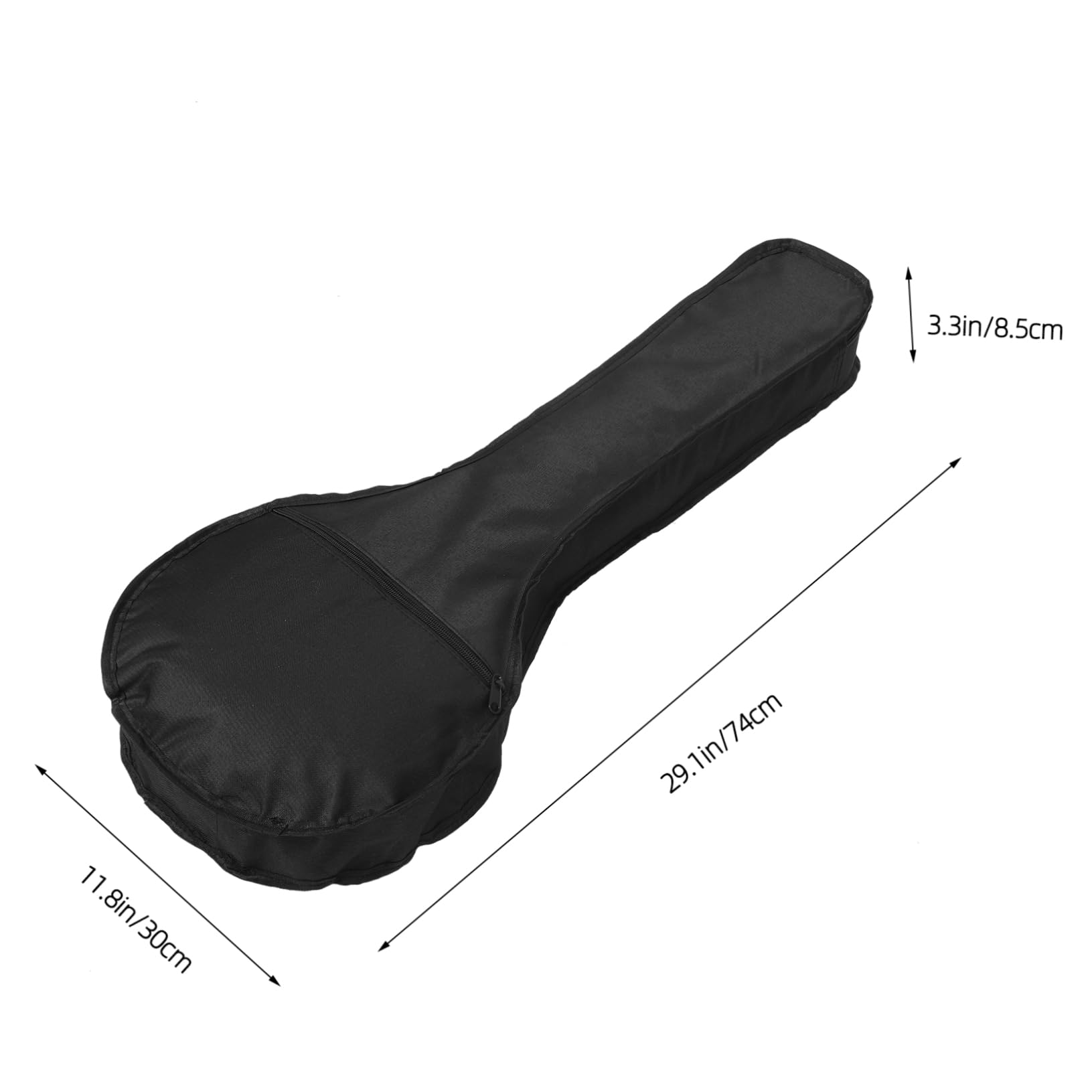 HANABASS Mandolin Bag Padded Storage Case Oxford Cloth Gig Bag for Musical Instrument Compatible Mandolin