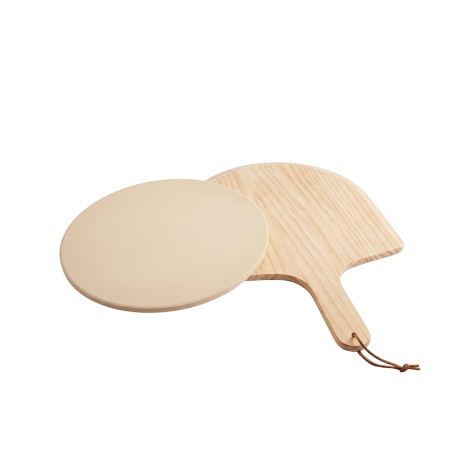 MagiDeal Piedra para de Cocina Refractaria Bandeja para Hornear Base y Pizzas Cordierita Que Soporta Temperaturas Grietas Adecuada para Hornos Convencionales Parrillas Barbacoas