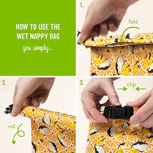 Bambino Mio Wet Diaper Bag - Thumbnail 4