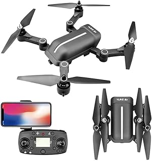 Drone com câmera para adultos, câmera Drone 4K, Drone GPS Voltar para casa 5G WiFi FPV 300m FPV Drone Longo tempo de voo Drone dobrável para iniciantes