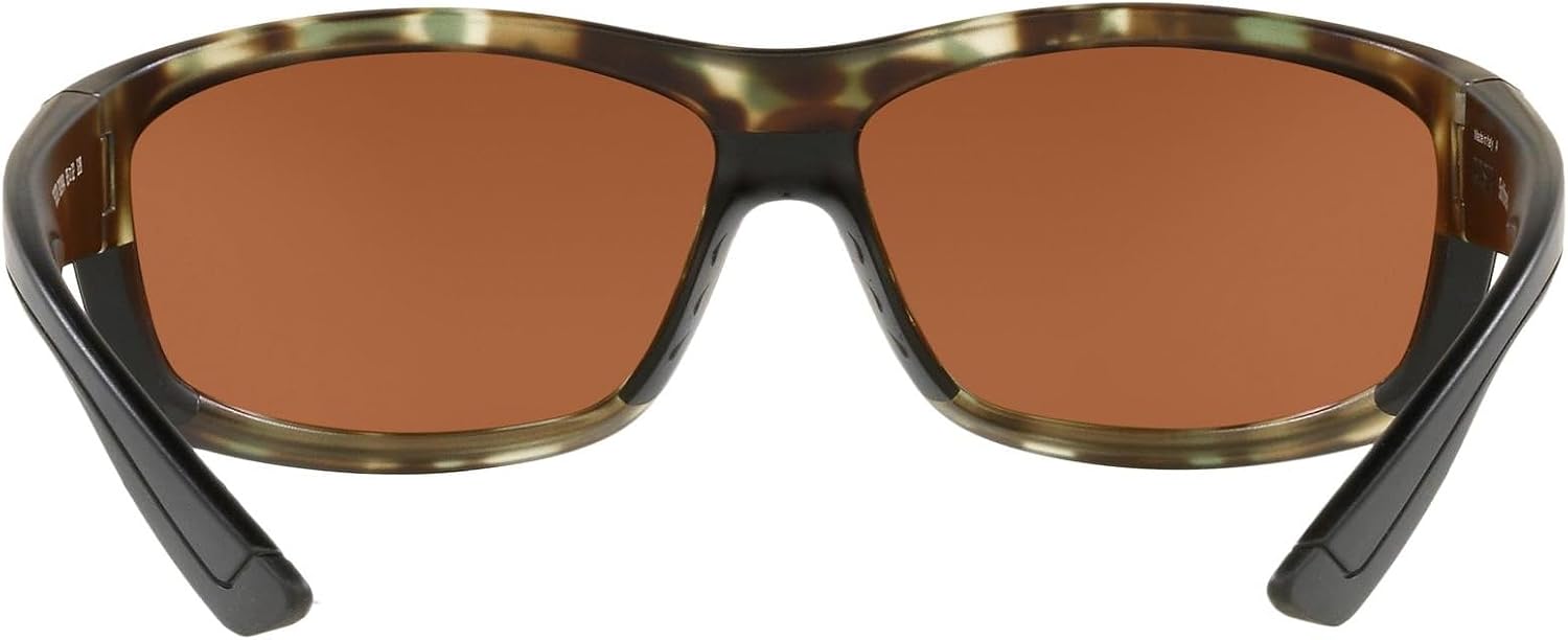 Costa Del Mar Sunglasses for Men - Saltbreak Mens Polarized Sunglasses Fishing, Boating & Beach UV Protection Size 65 580P