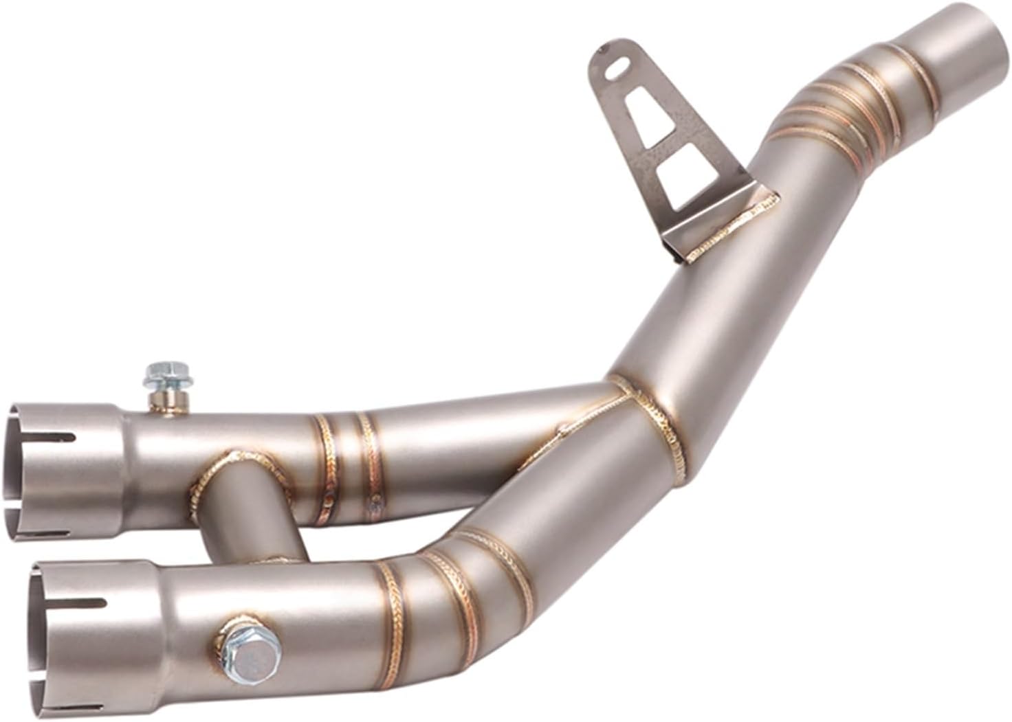 エキゾーストパイプ中間パイプ MT-10 R1 2015-2021年ステンレス製 オートバイエキゾーストパイプ YZF R1 MT-10 MT10 FZ-10 2015-2020