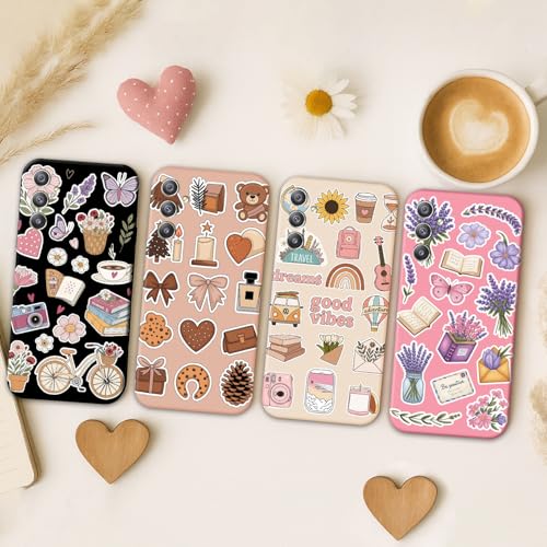 Image of COLORflow Back Cover Compatible with Samsung Galaxy A34 5G | Pastel Dreams Collection Customized Back Cover Compatible with Samsung Galaxy A34 5G