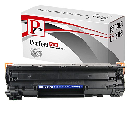 PerfectPrint   Tóner de tinta para HP CF283A, color negro